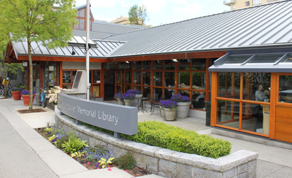 A photo of the West Vancouver Memorial Library